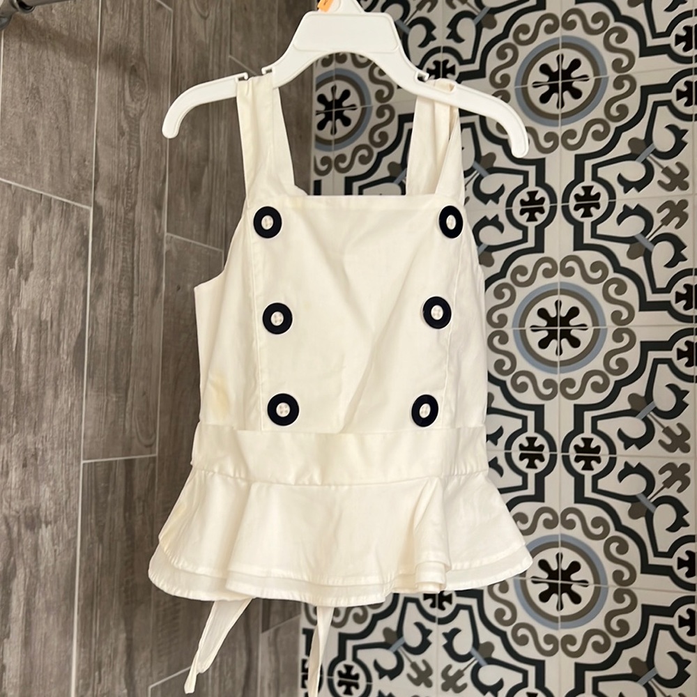 KC Harper by Hartstrings Girls Nautical Set